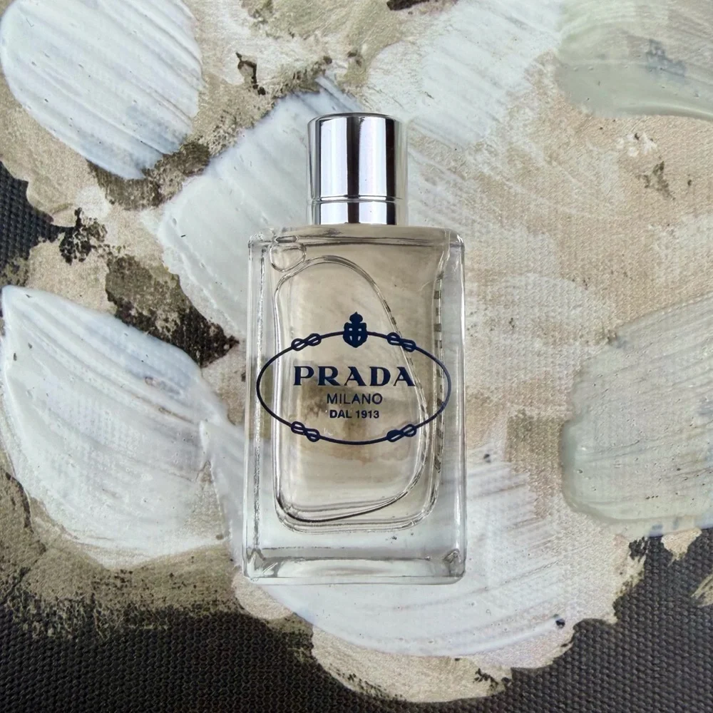 NIB Prada Beauty 5 Piece Bag and Fragrance Prestige Luxury Set.
